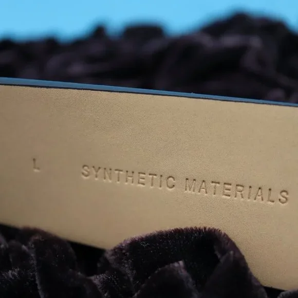 Michael Kors Vanilla Logo Signature Faux Leather Gold Buckle Belt, Size Large - Picture 11 of 14